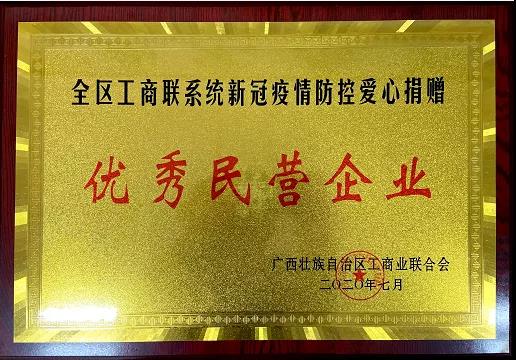 喜报！柳州家居荣获先进单位、优秀民营企业多个奖项！